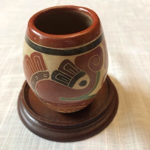Vintage South American Vase Pottery